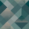 Superfresco Easy Kaleidoscope Geometric Emerald Wallpaper | Paste The Wall | Green Geometric | Eco-Friendly