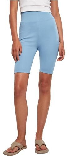 Urban Classics Damen Shorts Ladies High Waist Cycle Shorts horizonblue XXL