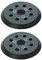 Trade-Shop Lot de 2 plaques de ponçage/support 125 mm 8 trous compatibles avec Makita DW421/K DW423/K DW426/K D26453/K D26451 Hitachi SV13YA SV13YB