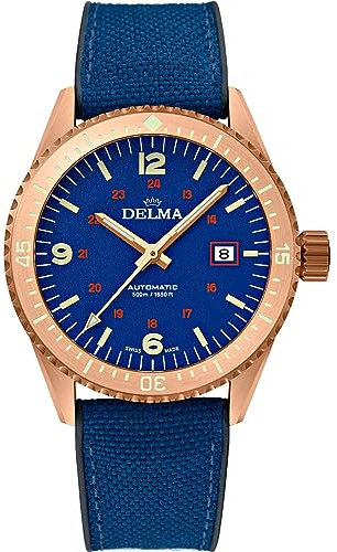 Delma Cayman Herren Uhr analog Automatik mit Armband 31601.726.6.044