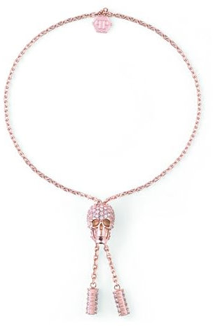 Philipp Plein Damen Armband Armkette Edelstahl IP Rose SLIDING $KULL PJ3EA04BU