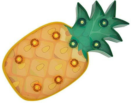 Warmhm 1stück Cartoon Ananas Tischlampe Wunderschöne Dekorative Lampe Für Wohnzimmer Schlafzimmer Partys Leichte Stilvolle Wohnaccessoires Für Freunde