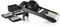 Qdesign - Mandoline Multifonction 3 Lames Acier Inoxydable - Coupe-Légumes de Cuisine pour Découper, Émincer, Râper - Convient au Lave-Vaisselle - Noir/Argenté