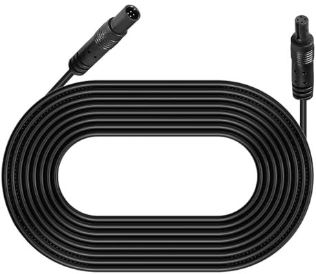 Dash Cam - Cavo prolunga per Telecamera di retromarcia per auto, cavo di prolunga per cruscotto auto da 2,5 m 4 pin Ca-vo per telecamera di backup per retrovisore per rimorchio per camion 12V 24V