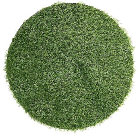 Toddmomy Gefälschte Gras Tischläufer Terrasse Künstliche Gras Matte Elegante Esszimmer Dekorative Rasen