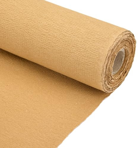 La cordeline PrimePlant Mulch, Kraftpapier, Rolle, 0,9 x 20 m, natürliches Mulchen, verhindert Unkraut, atmungsaktiv