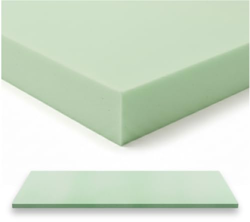 Topper 90 x 200 cm - Ohne Bezug - Weiche & anpassungsfähige Matratzenauflage - Auch für Boxspringbetten geeignet - 90x200cm - Made in Germany