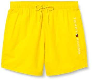 Tommy Hilfiger Herren UM0UM03258 Kordelzug, Größe M, Gelb, Gelb (Ringelblumengelb), S 7-9