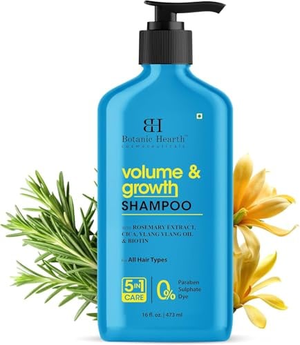 Botanic Hearth Volume & Growth Shampoo, 473 ml