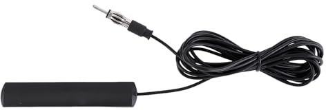 Auto Radio Antenne AM-FM Scheibenantenne 12V Klebeantenne Car Radio Antenne Radio Patch Windschutzscheiben Paste 3m Verlängerungskabel für Fahrzeug Auto LKW SUV Radio Stereo Empfänger Tuner