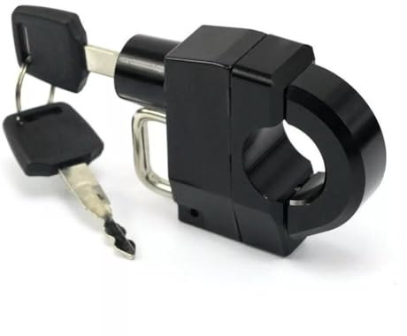 WGGYGMD 25mm Lenker Helmschloss mit Schlüsselsatz Passend für Harley für Davidson für XL 883 1200 Motor Ersatzteile