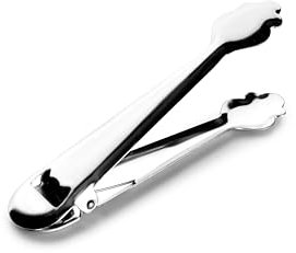 IBILI - Pinza De Hielo Con Abridor de Botellas, Acero Inoxidable, 19 cms