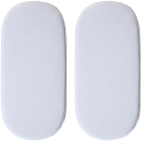 Clair de Lune Moses Basket Mattress Protector - 74 x 28 cm (Pack of 2)