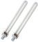 2PCS 11W G23 2-Pin Compact Fluorescent Lamp - Warm White 2700K 900LM, 2Pin Stick Fluorescent Light Bulb, U-Shaped Energy Saving CFL Light Tube, AC 220, Non-Dimmable, for Desk Lamp, Bedroom, Corridor