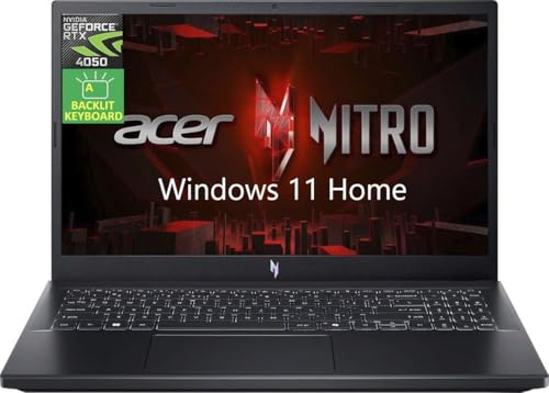 acer Nitro V 15,6 FHD Gaming Laptop, Intel Core i5-13420H, GeForce RTX 4050, 32GB RAM 1TB SSD, 128gb 9H Docking Station, Webcam, Wi-Fi, Tastiera retroilluminata, Bluetooth, Windows 11 Home, Nero