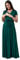 HAPPY MAMA. Femme Robe Maxi Maternité d'allaitement. Court Manches. 599p (Vert Foncé, 42, XL)