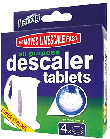 2X Descaler Tablets All Purpose Pack of 4 x 20g Tablets (Packaging May Vary)