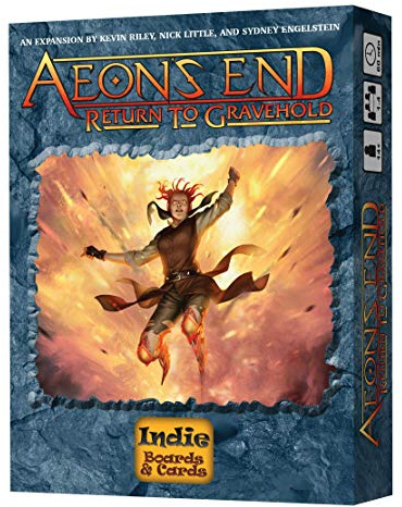 Indie Board Games AER1 - Aeon's End: Return to Gravehold | Strategie-Brettspiel, Erweiterung, neue Spielerkarten, Erzfeinde und Magier, die Festungsbahn und Spielsteine