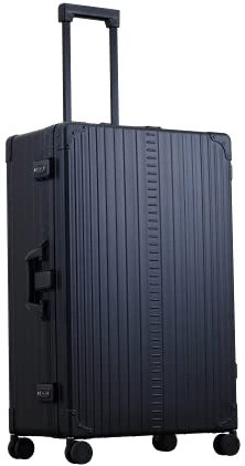Aleon 76,2 cm großes Makro-Reisegepäck aus Aluminium mit Passepartout, Onyx, One_Size, Classic