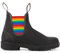 Blundstone 2105 Chelsea-Stiefel Aus Schwarzem Regenbogenleder 8