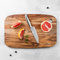 Wood Chopping Boards,James.F Acacia Wooden Heavy Duty Chopping Board for Kitchen, Wooden Cutting Boards Serving Boards with Hang Hole for Meat, Bread or Vegetables(36 x 28 x 1.8 cm)