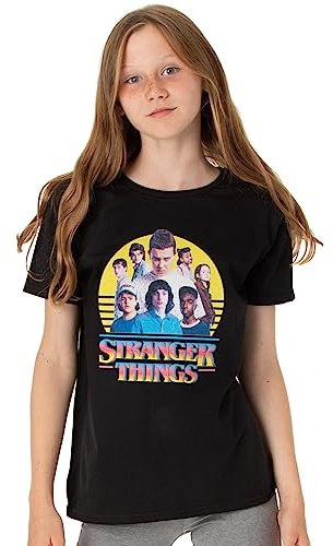 Stranger Things T-Shirt for Kids | Options for Boys and Girls | Hellfire Club, Hawkins Heroes, Demogorgon, Hawkins Tigers, The Upside Down, Eleven | Netflix Merchandise