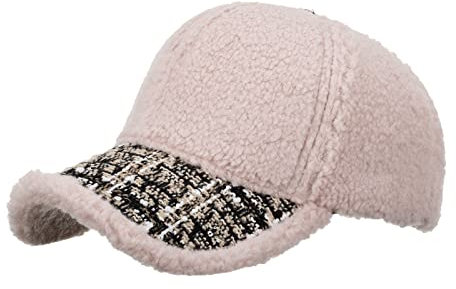 Ygnrggh Teddy Bucket Hat Pelzig Fischerhut Kunstpelz Bucket Cap Warme Anglerhut für Damen Winter Warme Mütze für Mädchen