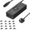 90W universal Laptop Charger replacement for Dell HP Lenovo ASUS Acer Toshiba Chromebook IdeaPad Vivobook Inspiron Elitebook with 16 Tips