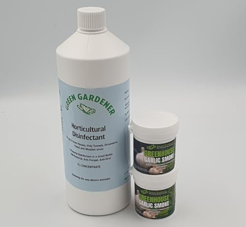 Garlic Greenhouse Smoke and Natural Disinfectant Offer (2+1L)