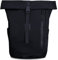 Bomence - Rolltop Rucksack für Damen & Herren - Rucksack Rolltop aus recyceltem PET - Ultra leichter Uni Rucksack mit Laptopfach - wasserresistenter Urban Rucksack (Schwarz NEU)