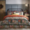 furn. Christmas Spirit Bettbezug-Set, Einzelbett, Grün