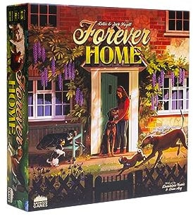 Forever Home - A Game of Second Chances for Shelter Dogs by Birdwood Games, Familien-Brettspiel, Blau