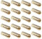SG Store 20pcs M6 Bulloni di espansione con motivo a pressione interna in ottone tasselli di ancoraggio a parete hardware di fissaggio plug-in per ancoraggio in mattoni solidi in calcestruzzo