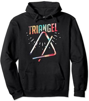 Triangel Schlaginstrument Pullover Hoodie