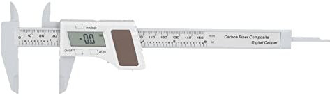 Glomora Elektronisches Messwerkzeug, digitaler Messschieber, digitaler Sonnenmessschieber-0-150 zur Messung und Winkelmessung, Abstandsdurchmesser dunkler Durchmesser zur Messung