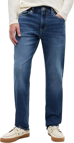 Tommy Jeans Ryan Slim STR Dh0235 Gerade, Herren, Denim (Denim Medium), 33W / 34L