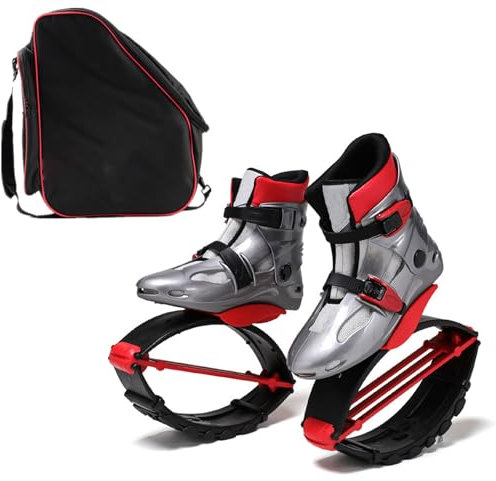 Generic Scarpe Kangaroo Jump con borsa portaoggetti scarpe per esercizio fitness - donne uomini adulti L 36-38 EU