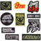 Funnaura 9 PCS Iron on Patches, Sew on Patches for Clothing, DIY Clothes Stickers Applique Embroidered Patch
