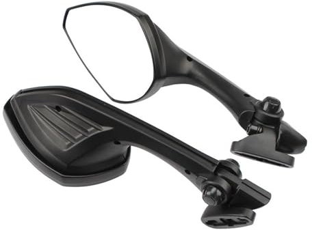 KWAYA Rückspiegel Spiegel Für R6 CBR650R Ninja650 Für G&SXR Für C&br 650R Für N&inja 650 CBR650 R Für C&br 650 R Motorrad Cowling Spiegel Einstellbare Rückspiegel Set Lenkerendenspiegel