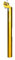 QAINKUN SattelstüTze 350mm Gold Fahrrad Sattelstütze Verdickt Aluminium 28,6mm Faltrad Sattelstütze 27,2mm 31,6mm MTB Sattelstütze Fahrrad Teile SattelstüTzen(Gold 31.6mm)