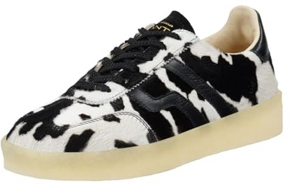 GANT FOOTWEAR Damen CUZIMAX Sneaker, Black/White, 38 EU