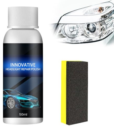 ComedyKing Reparatur- Flüssigkeit für Autoscheinwerfer, 2025 New Scheinwerfer Politur, Scheinwerfer Reiniger Autoscheinwerfer-reparaturflüssigkeit (2, 50ML)