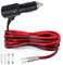 GUNGY 3 Meter Zigarettenanzünder Stecker Verlängerungskabel mit Schalter 12 V/24 V Autostecker 14AWG Zigarettenanzünder Steckerkabel mit Sicherung 15A für Auto LKW Wohnmobil