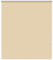 vidaXL Estor Enrollable Opaco Beige 120x175 cm Tela Ancho 116,6 cm