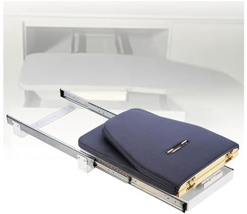 Ausziehbares Bügelbrett, platzsparendes Versteck für Schrankaufbewahrung, einfache Installation, perfekt für kleine Räume, Farbe 1