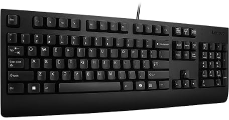 Lenovo Preferred Pro II USB Keyboard Italia, tastiera cablata full-size 3-zone con tasto Copilot e switch rubber dome, per PC ThinkPad e ThinkCentre
