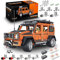 Technik Offroad Auto Bausatz, GULY 10642, 3914 Teile 1:8 mit Motoren und LED Groß Ferngesteuert Auto Klemmbausteine (Originalverpackung) (Dynamische Deluxe-Edition)