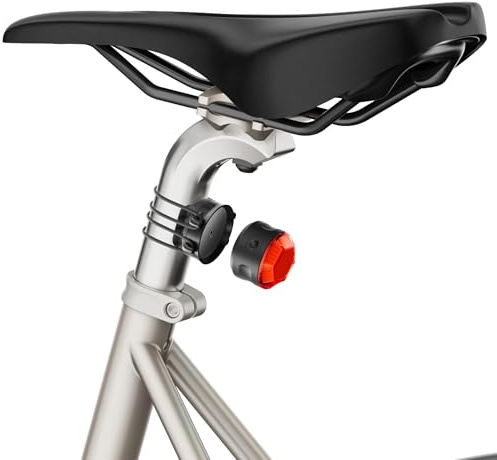SHAPEHEART Light_Mini_Red Fahrradlicht für Erwachsene, Unisex, Schwarz, Einheitsgröße