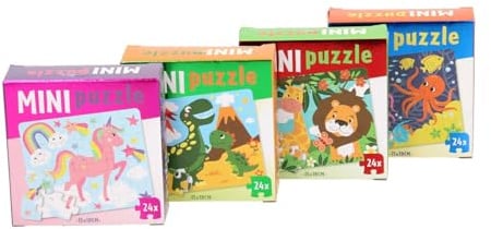 Wins Holland Puzzle Spielzeug Mini Puzzle Taucher 24 Teile Karton