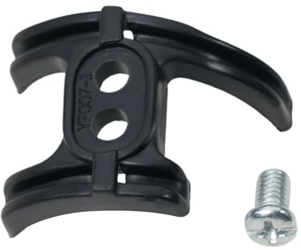EaseSunny Bike Shifter Gear Cable Guide for Under Bottom Bracket with Fixing Screw, Anti-Wear Plastic and Metal Derailleur Line Router